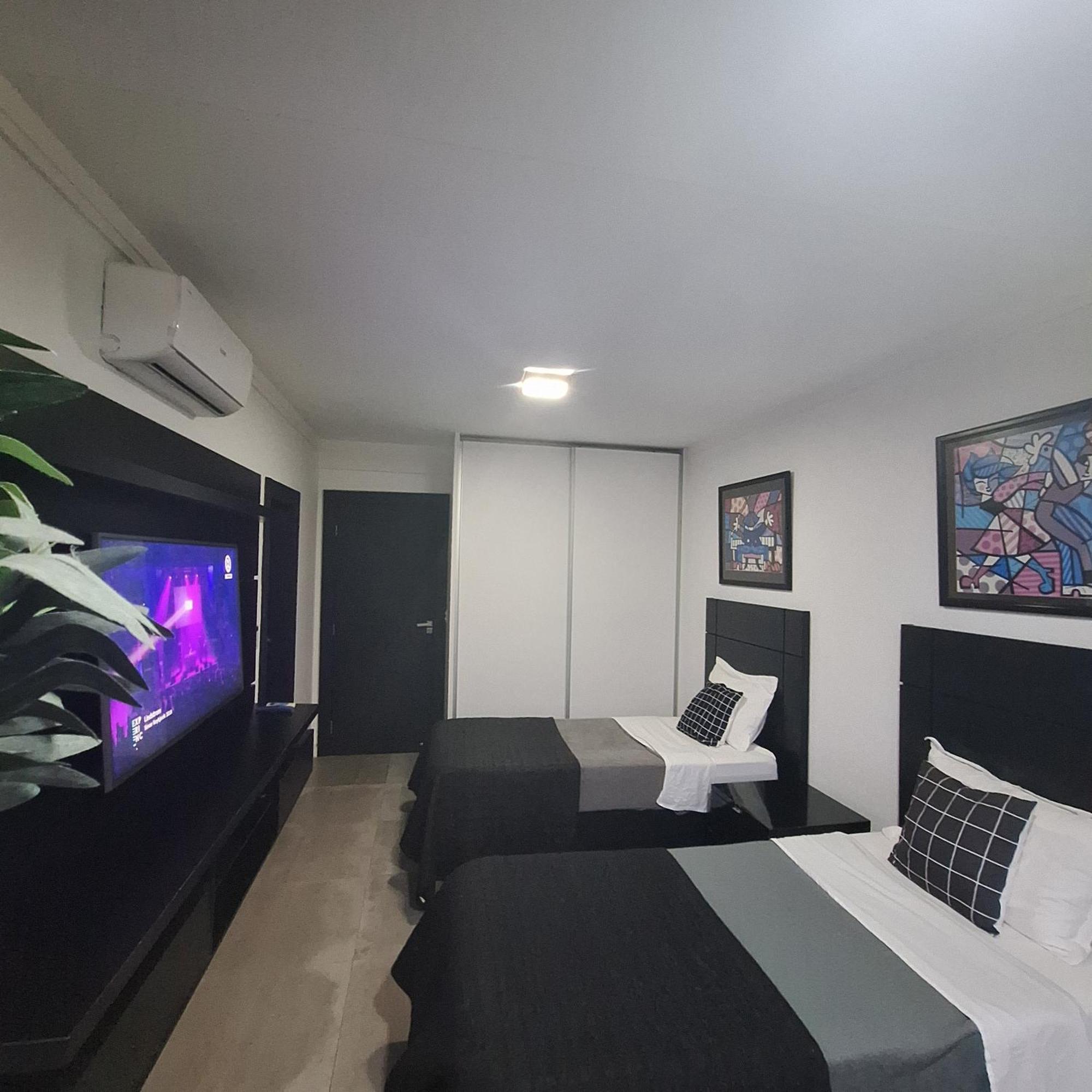 Apartamento Frente Mar Moderno 130M2 Santos  Eksteriør bilde